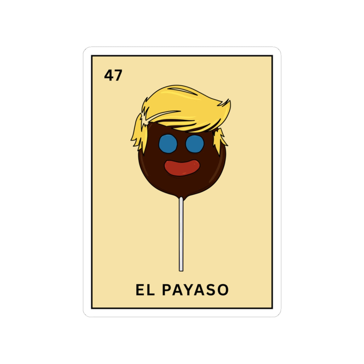 El Payaso Sticker