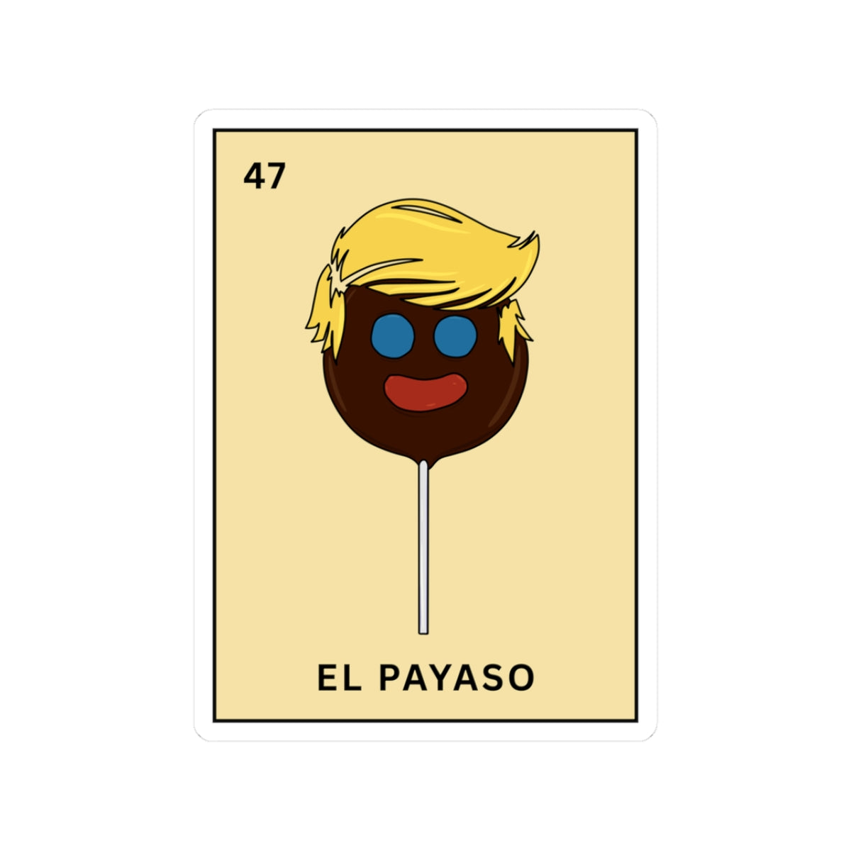 El Payaso Sticker